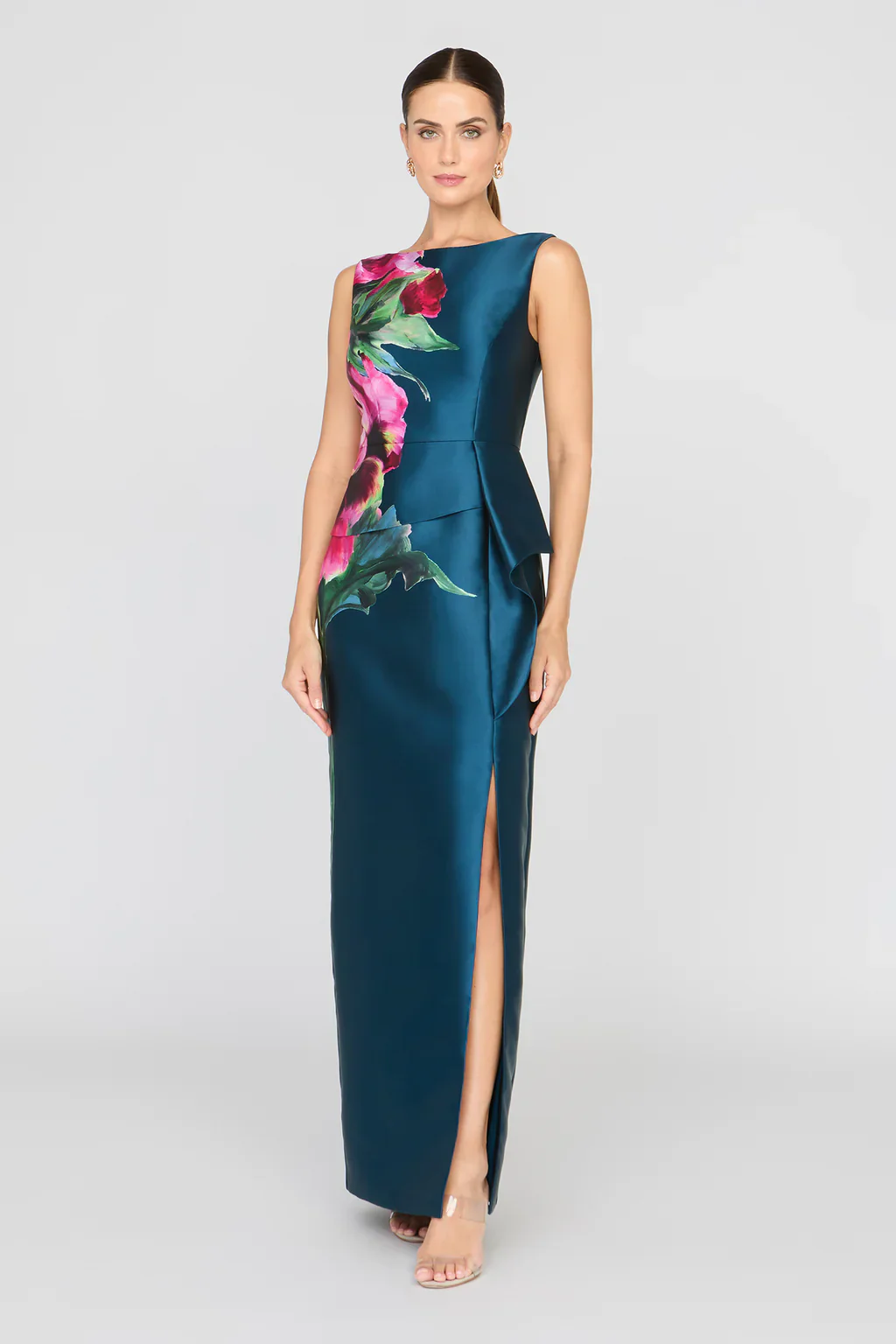 Kay Unger Bateau Neckline Long Dress 55113233 - Image 4