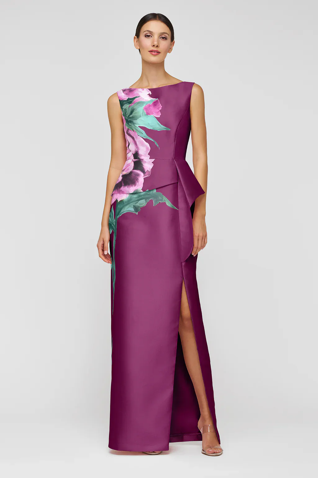 Kay Unger Bateau Neckline Long Dress 55113233 - Image 5