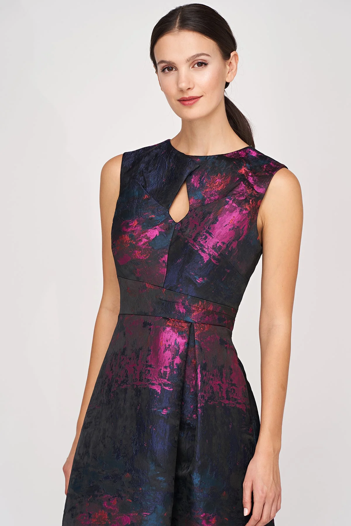 Kay Unger "Beckett" Midi Dress 55111965 - Image 3