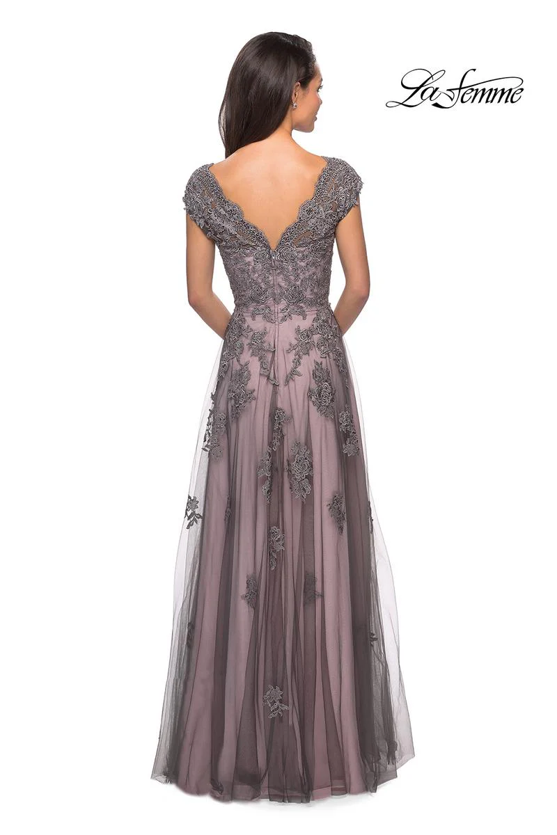 La Femme Evening Dress 23449 - Image 6