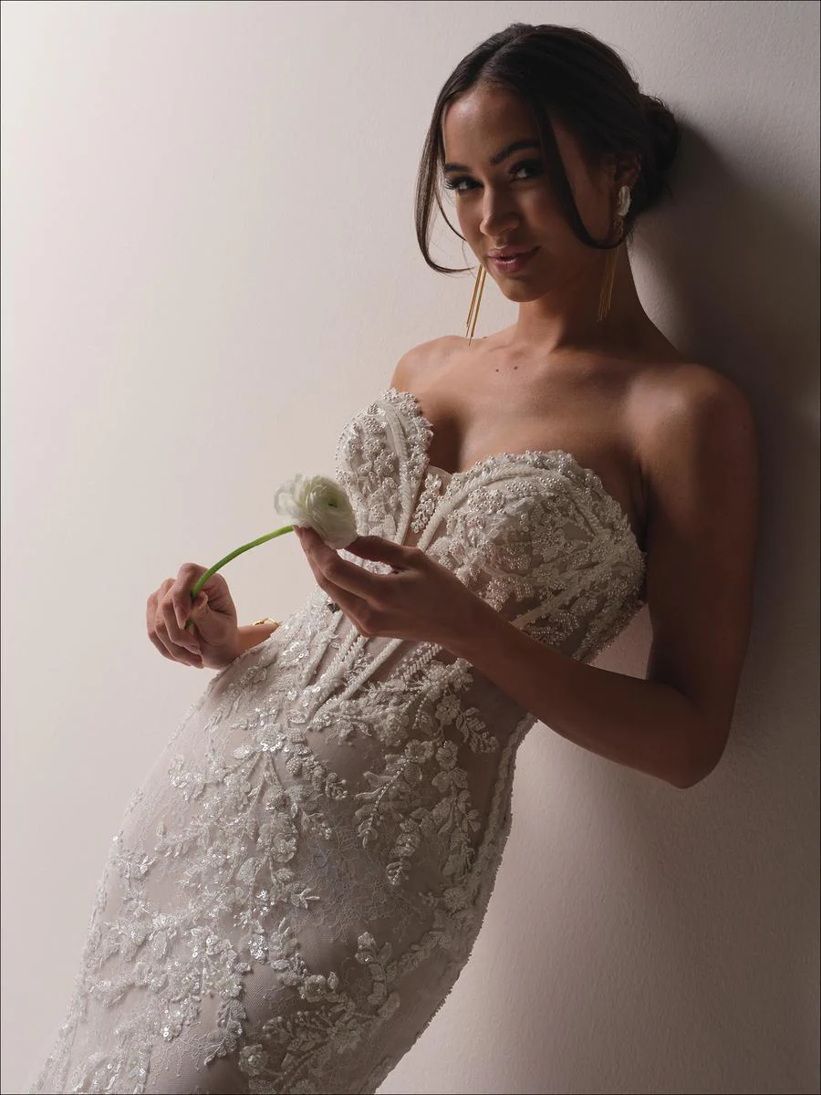 Maggie Sottero "Benjie Royale" Customizable Fit and Flare Bridal Gown 25MB841A01 - Image 10