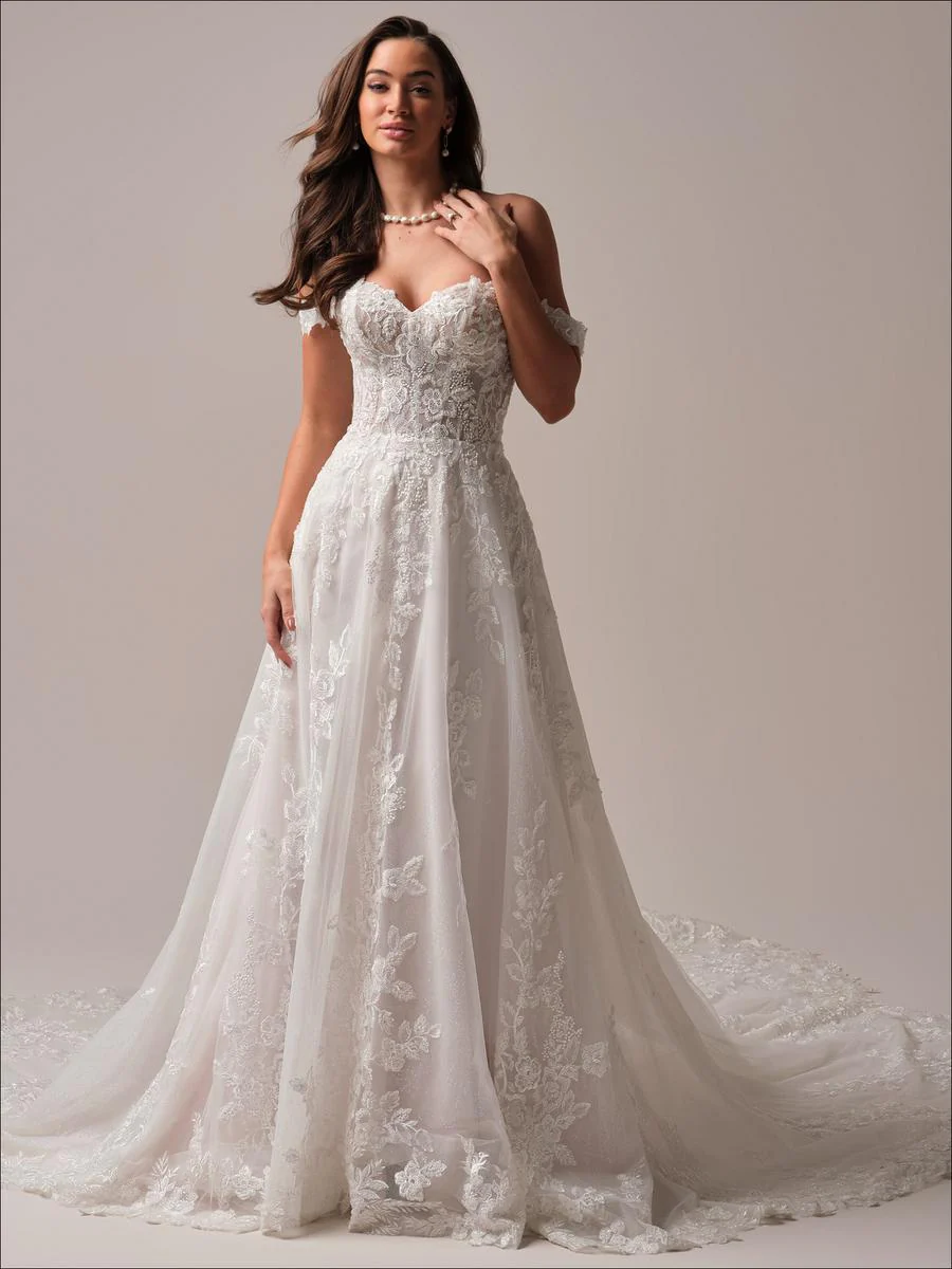 Maggie Sottero "Everleigh" A-line Lace Bridal Gown
