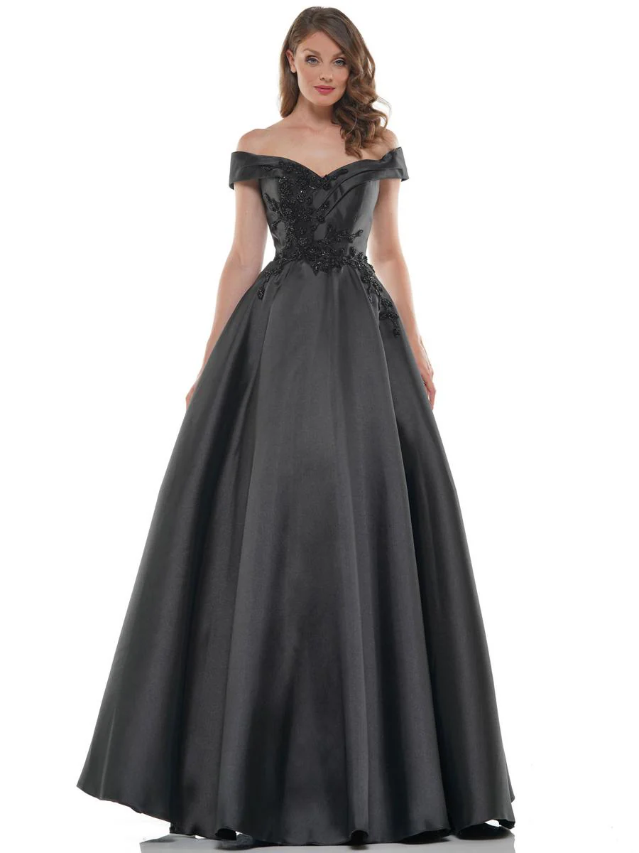 Marsoni by Colors Dress Off the Shoulder Ballgown MV1008 - Image 10