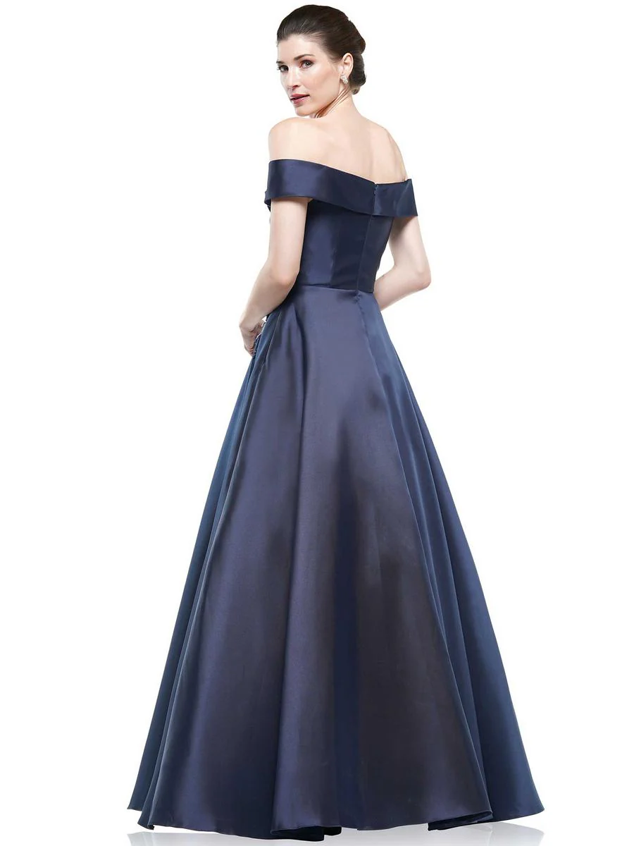 Marsoni by Colors Dress Off the Shoulder Ballgown MV1008 - Image 4