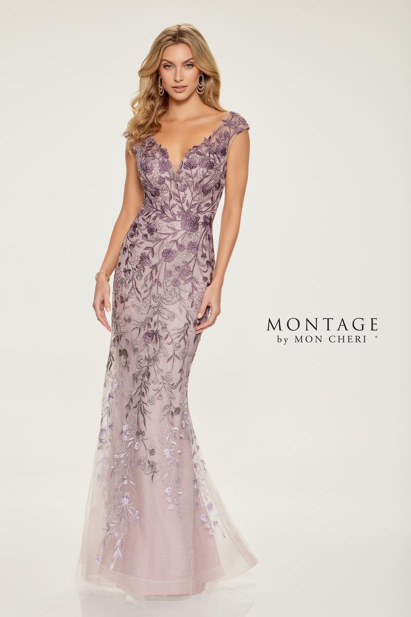Montage by Mon Cheri Lace Evening Dress M522 - Image 3