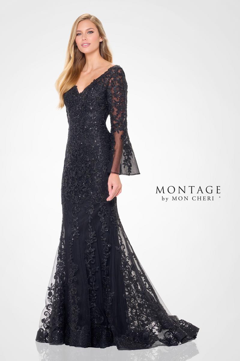 Montage by Mon Cheri Lace Evening Dress M906 - Image 4
