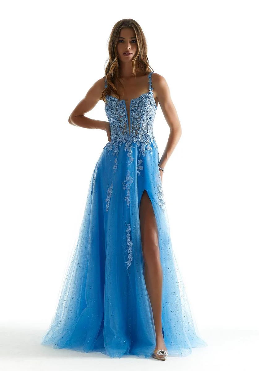 Morilee Tulle A-Line Prom Dress 48005 - Image 6