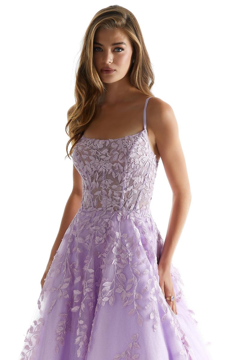 Morilee Long Glitter Prom Dress 48047 - Image 7