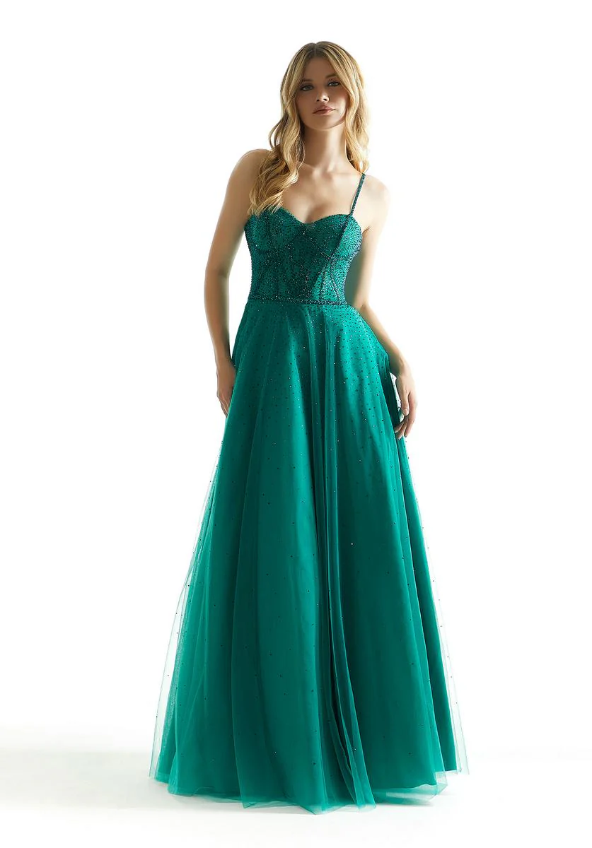 Morilee A-Line Corset Prom Dress 49004 - Image 7