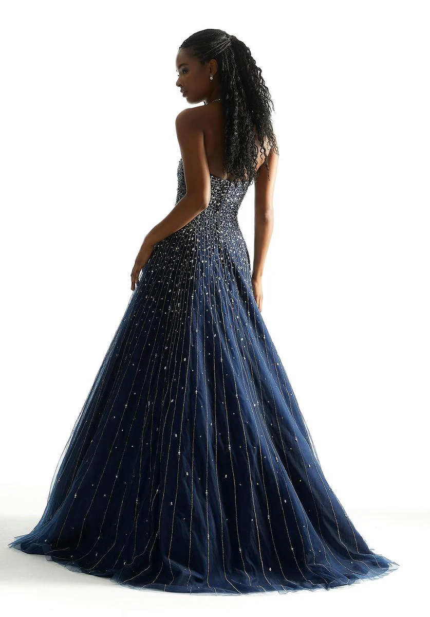 Morilee Strapless Sparkle Tulle Ball Gown 49051 - Image 2