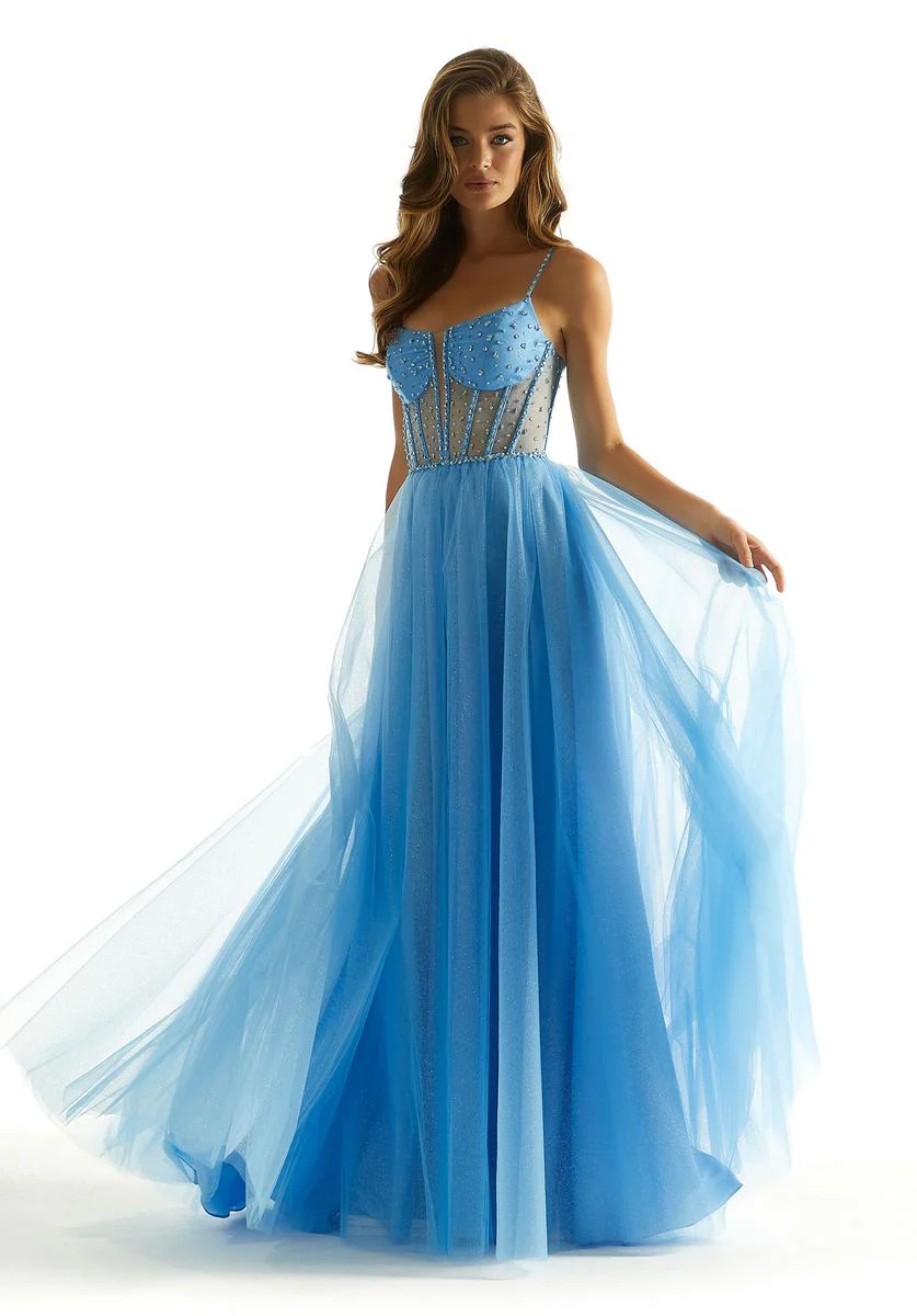 Morilee Plunging Corset A-Line Prom Dress 49069 - Image 10