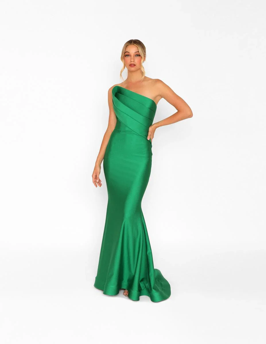 Nicole Bakti Strapless Evening Dress 7082 - Image 6