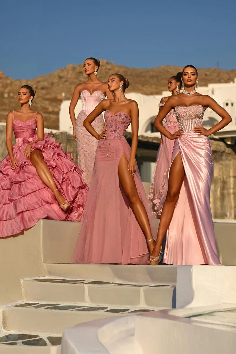Portia and Scarlett Ruffle Ballgown Prom Dress PS26155 - Image 6