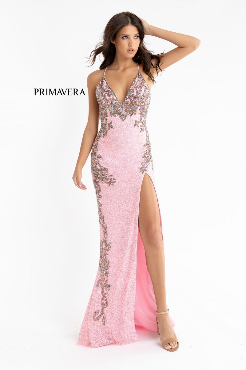 Primavera Couture Beaded Long Dress 3211 - B - Image 14