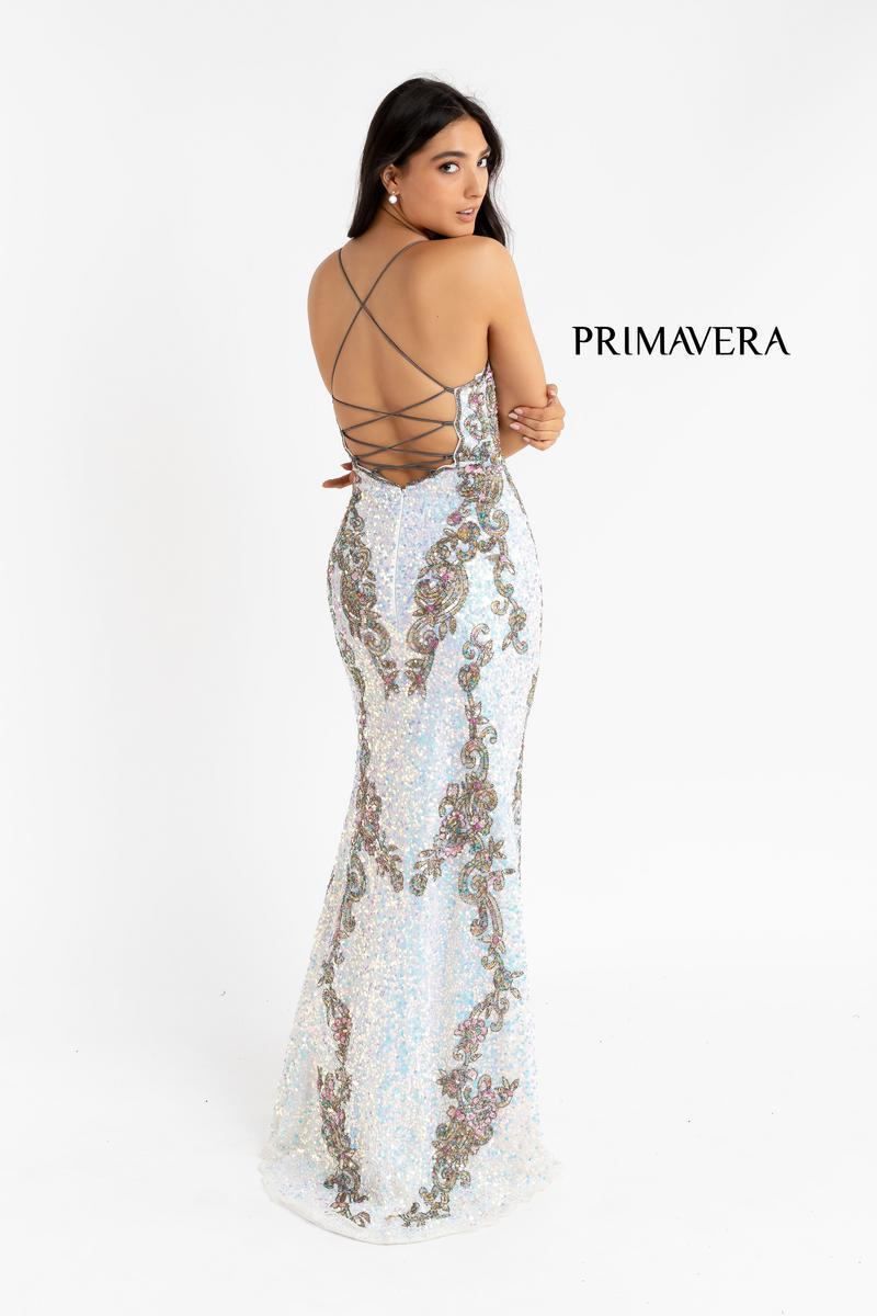 Primavera Couture Beaded Long Dress 3211 - B - Image 2