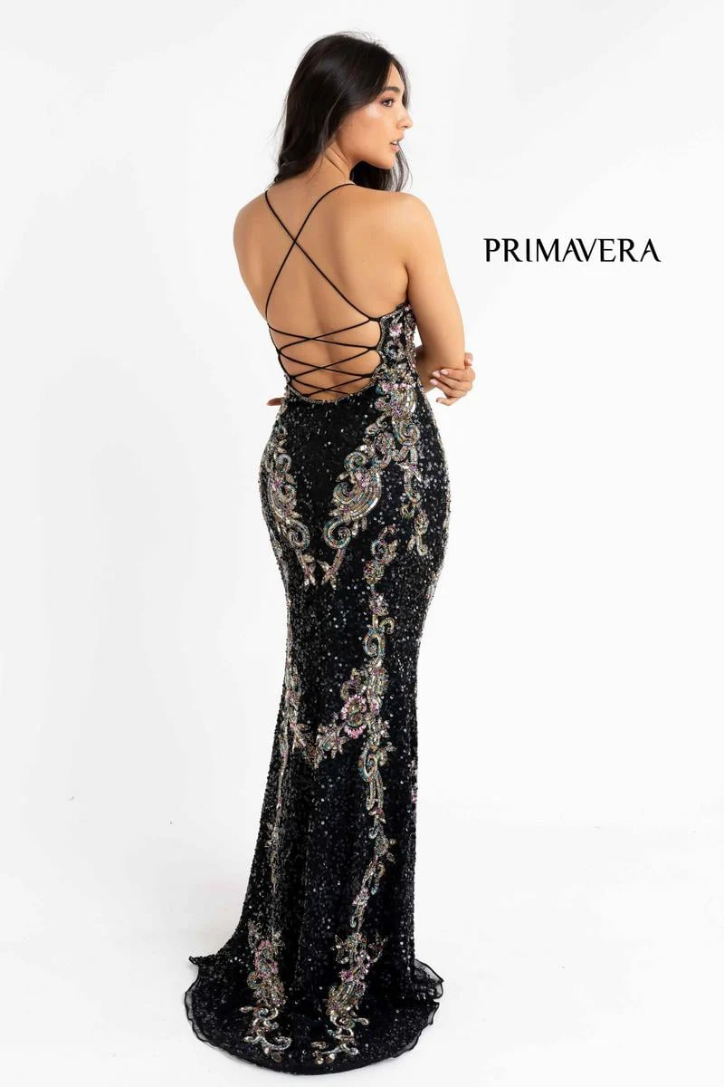 Primavera Couture Beaded Long Dress 3211 - B - Image 31