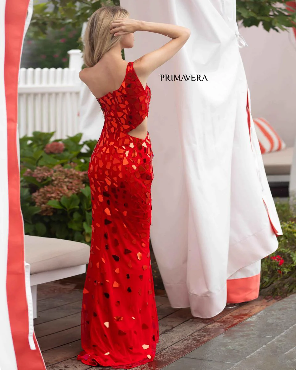 Primavera Couture Long Dress 3623 - Image 6