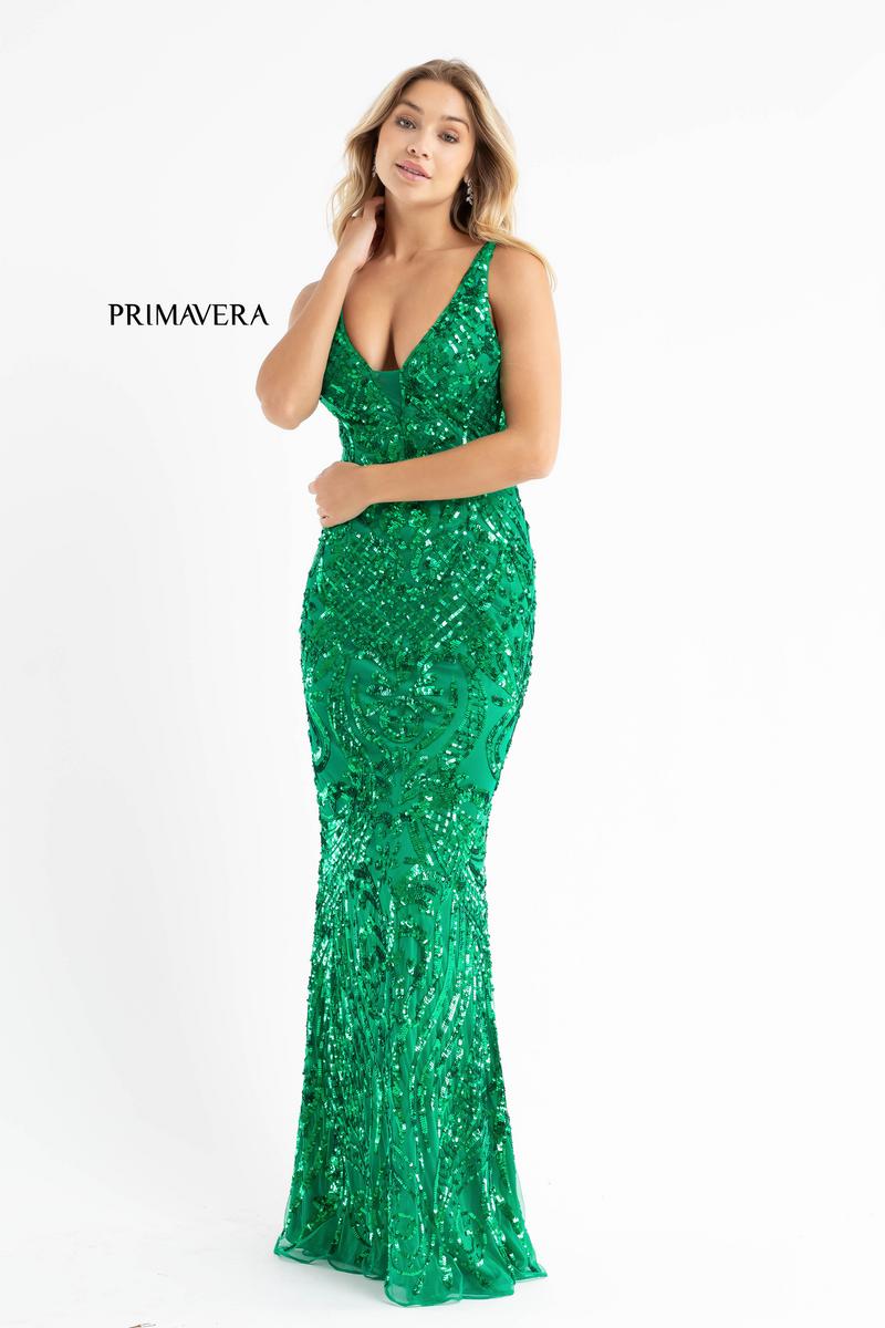 Primavera Couture Long Dress 3722 - Image 5
