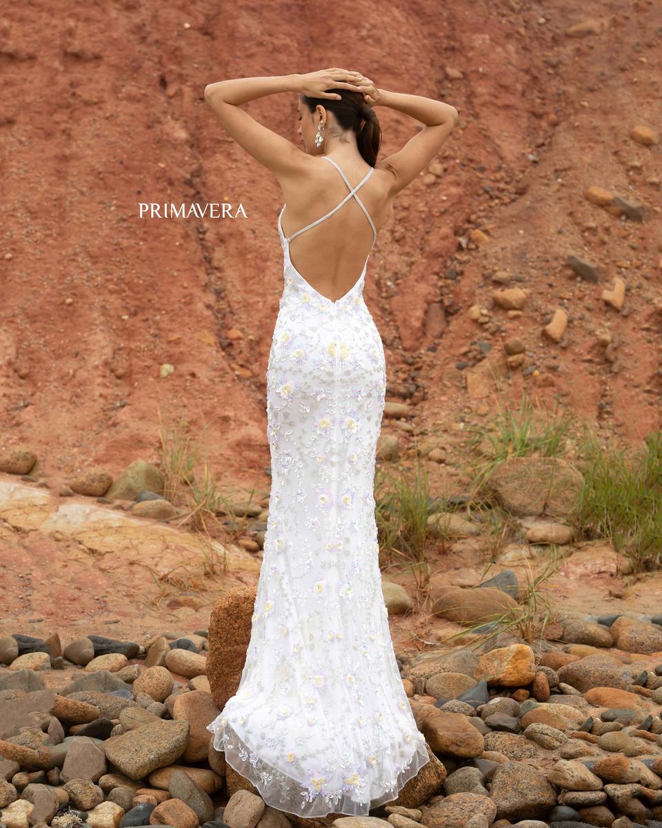 Primavera Couture Long Dress 3731 - Image 8