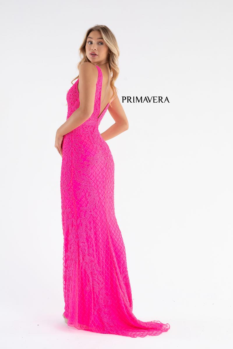 Primavera Couture Long Dress 3741 - Image 4