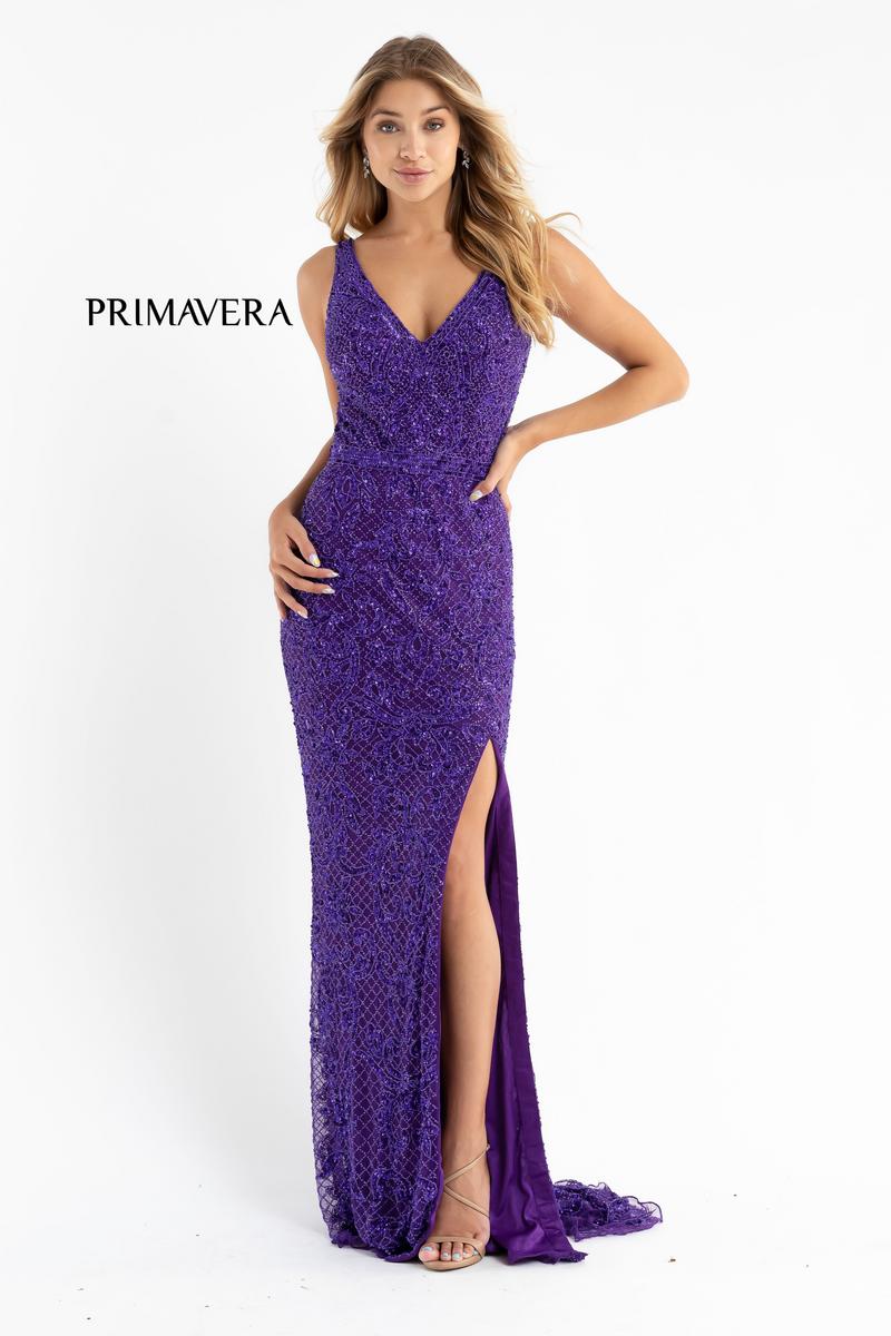 Primavera Couture Long Dress 3764 - Image 3