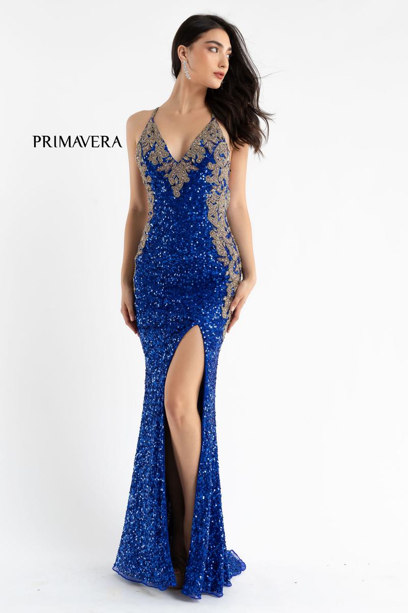 Primavera Couture Long Dress 3765 - Image 3