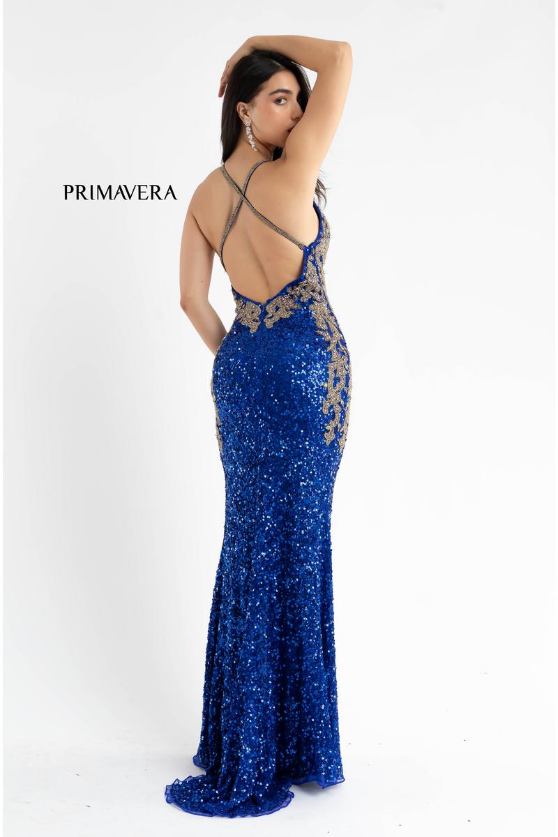 Primavera Couture Long Dress 3765 - Image 4
