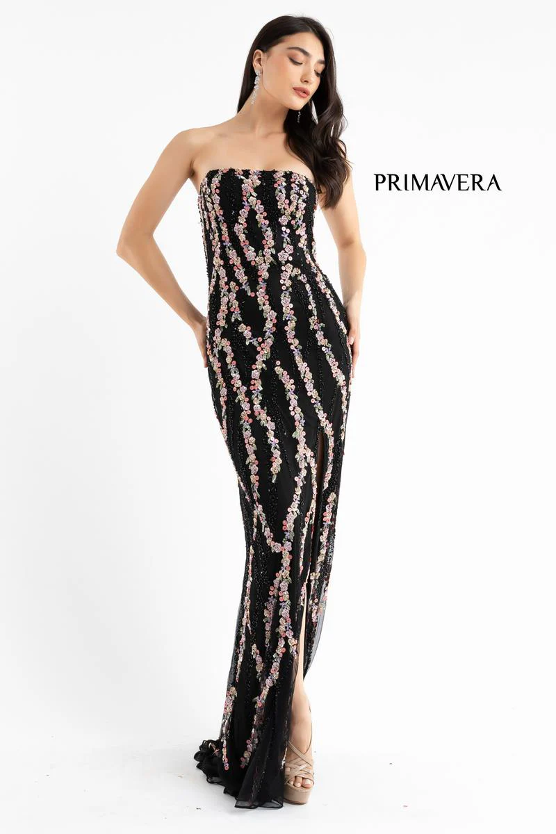 Primavera Couture Long Dress 3782 - Image 3