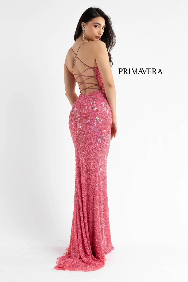 Primavera Couture Long Dress 3784 - Image 2