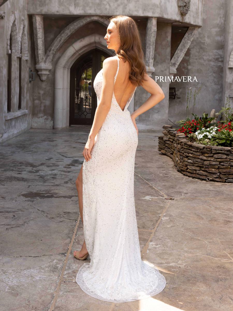 Primavera Couture Long Dress 3904 - Image 2