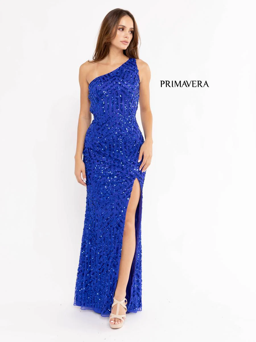 Primavera Couture Long Dress 3951 - Image 8