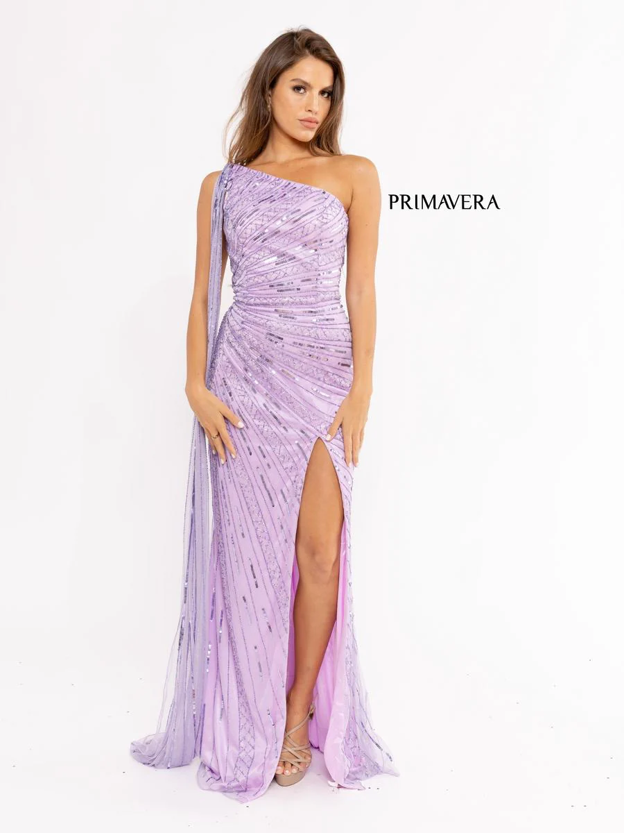 Primavera Couture Long Dress 3956 - Image 6