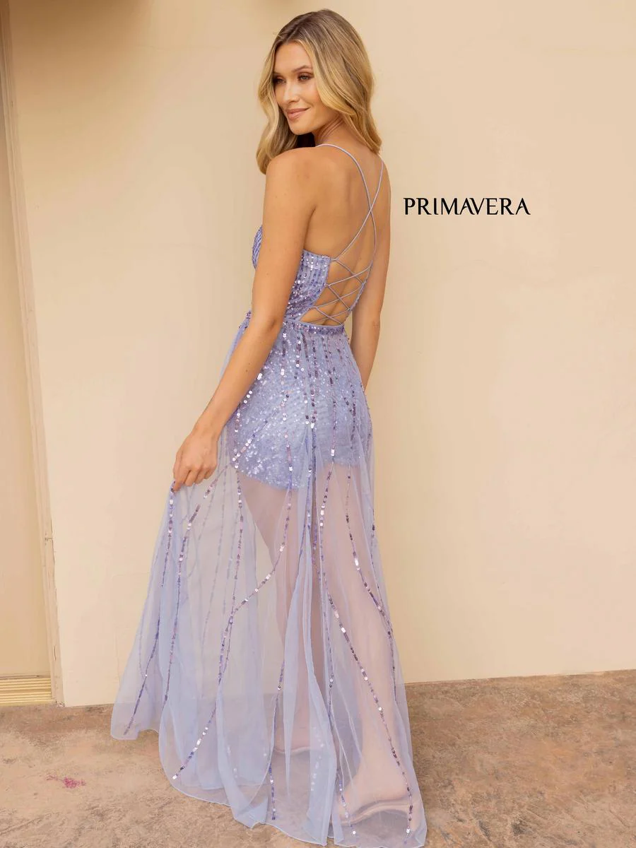 Primavera Couture Long Dress 3972 - Image 2