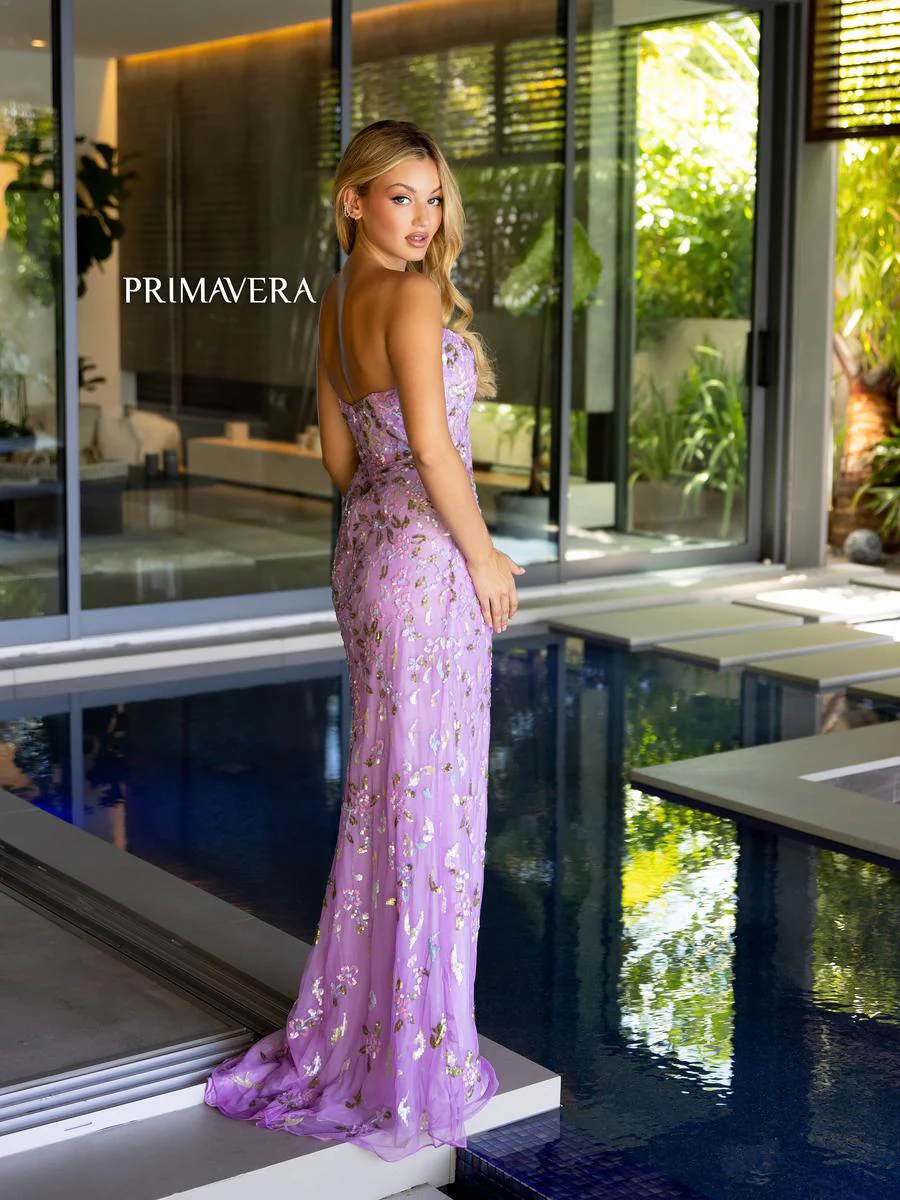 Primavera Couture Long Dress 4123 - Image 2