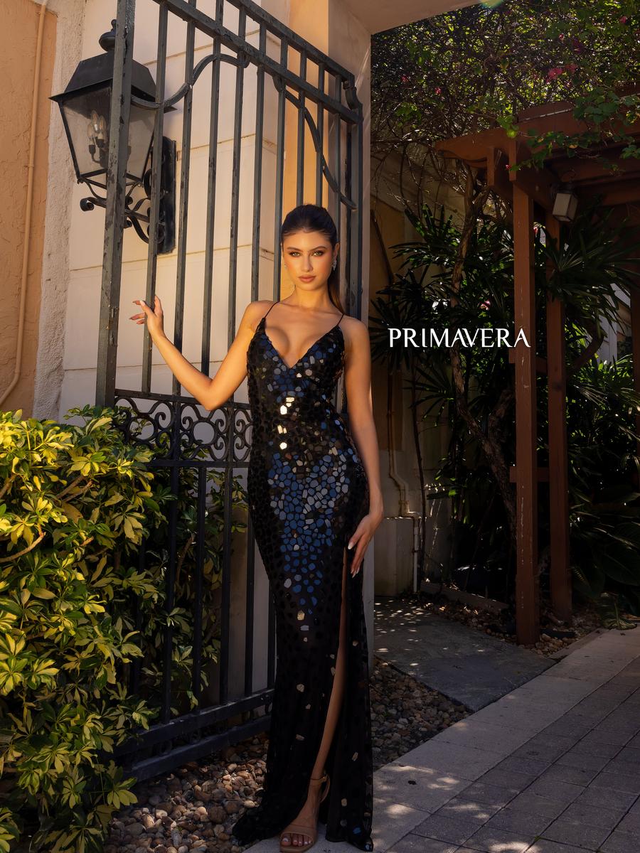Primavera Couture Long Dress 4151 - Image 14