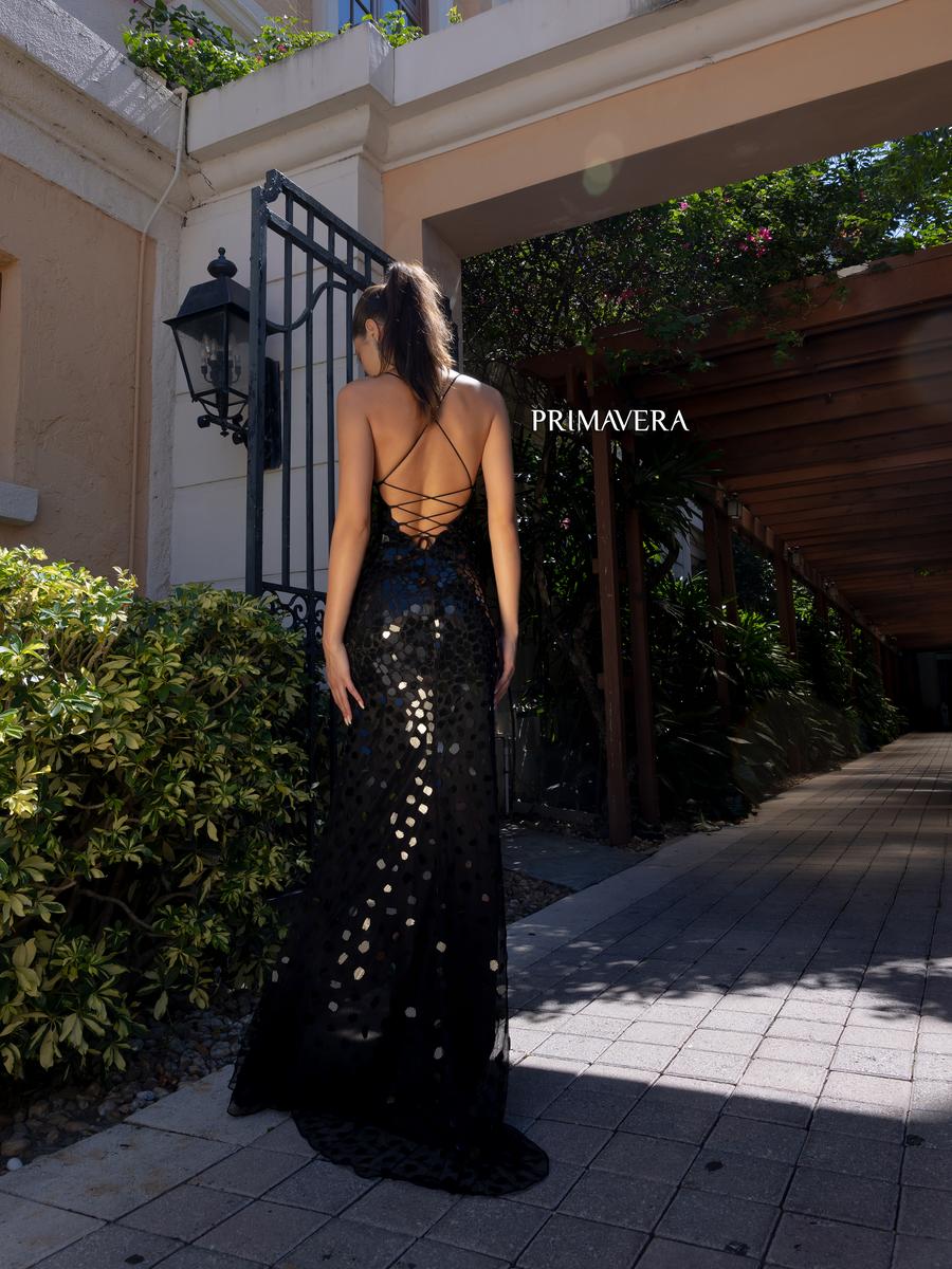 Primavera Couture Long Dress 4151 - Image 4