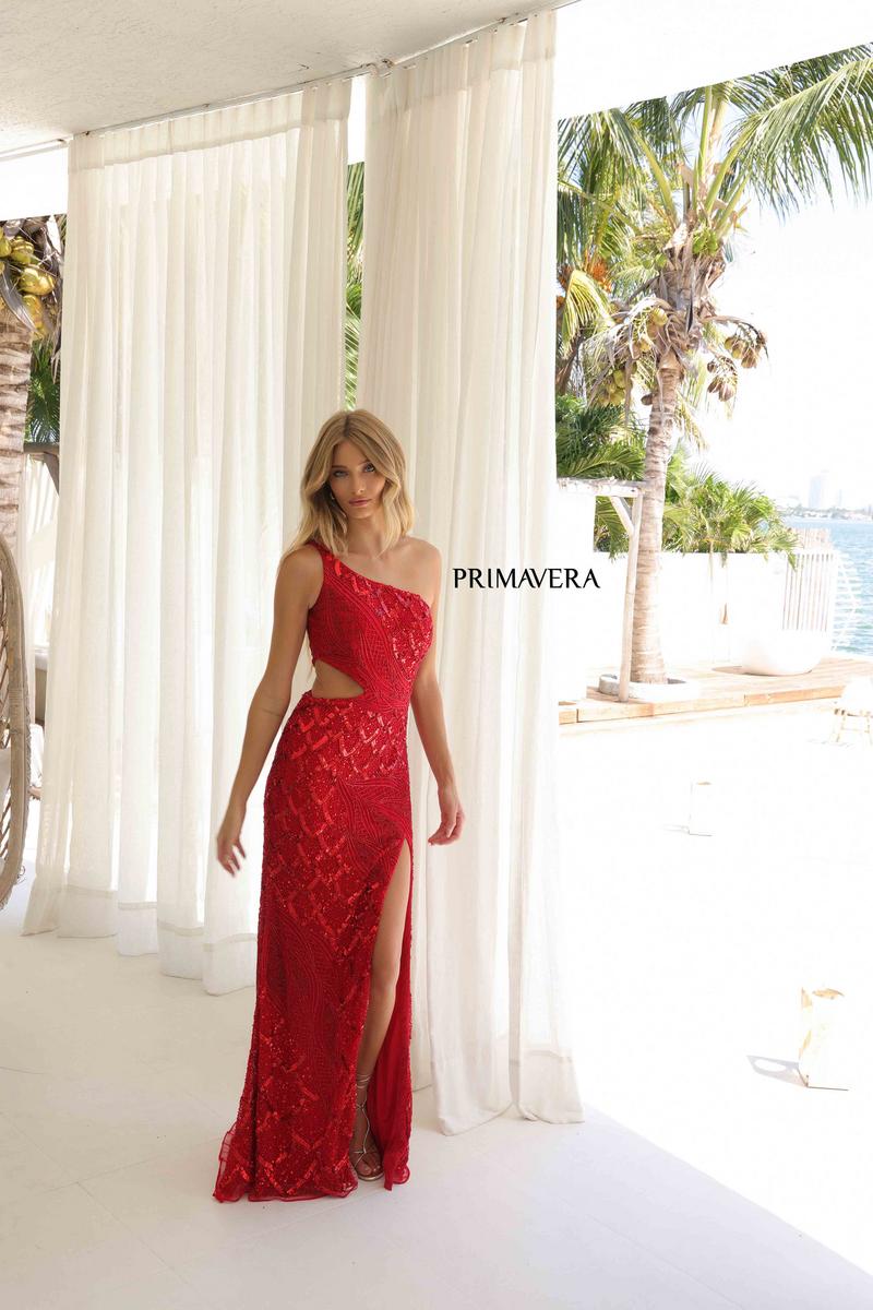 Primavera Couture Long Dress 4329 - Image 12