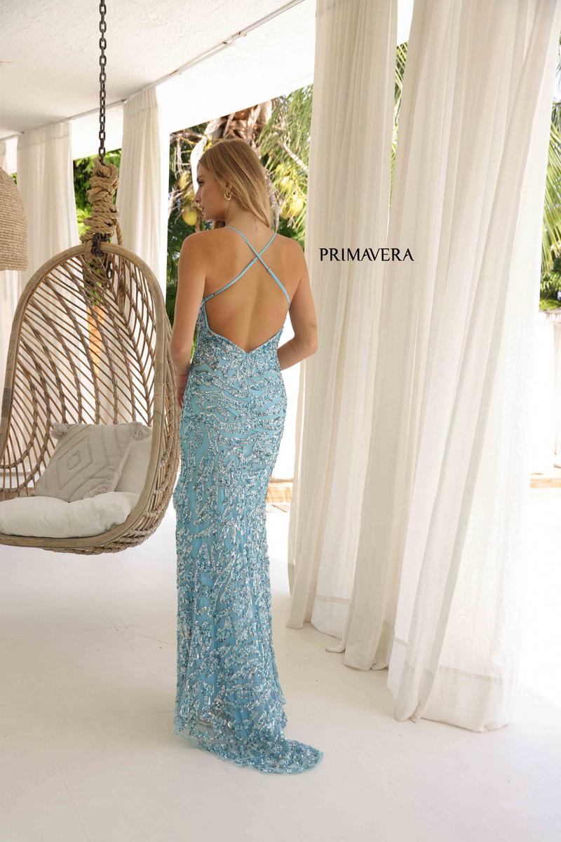 Primavera Couture Long Dress 4348 - Image 2