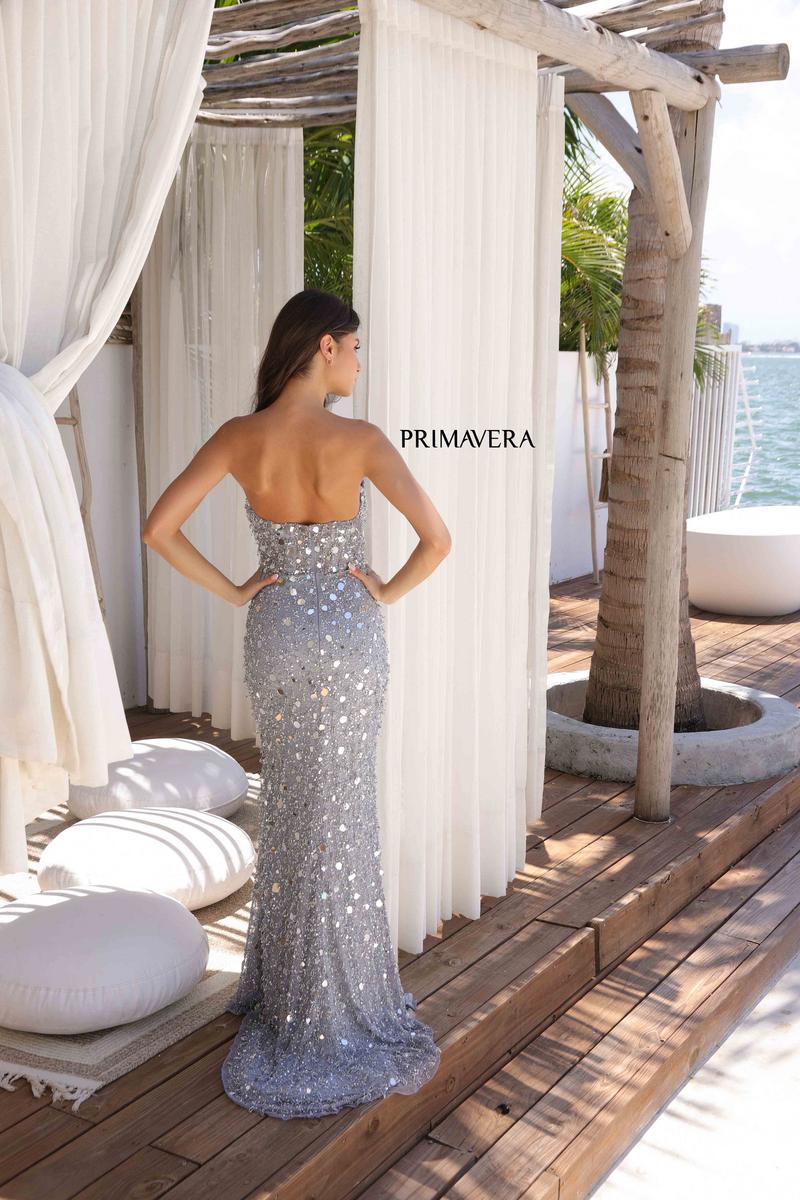 Primavera Couture Long Dress 4351 - Image 8