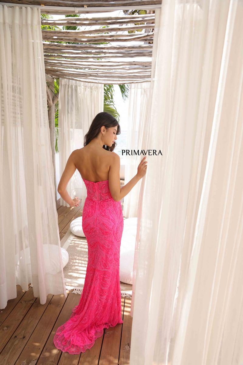 Primavera Couture Long Dress 4360 - Image 4