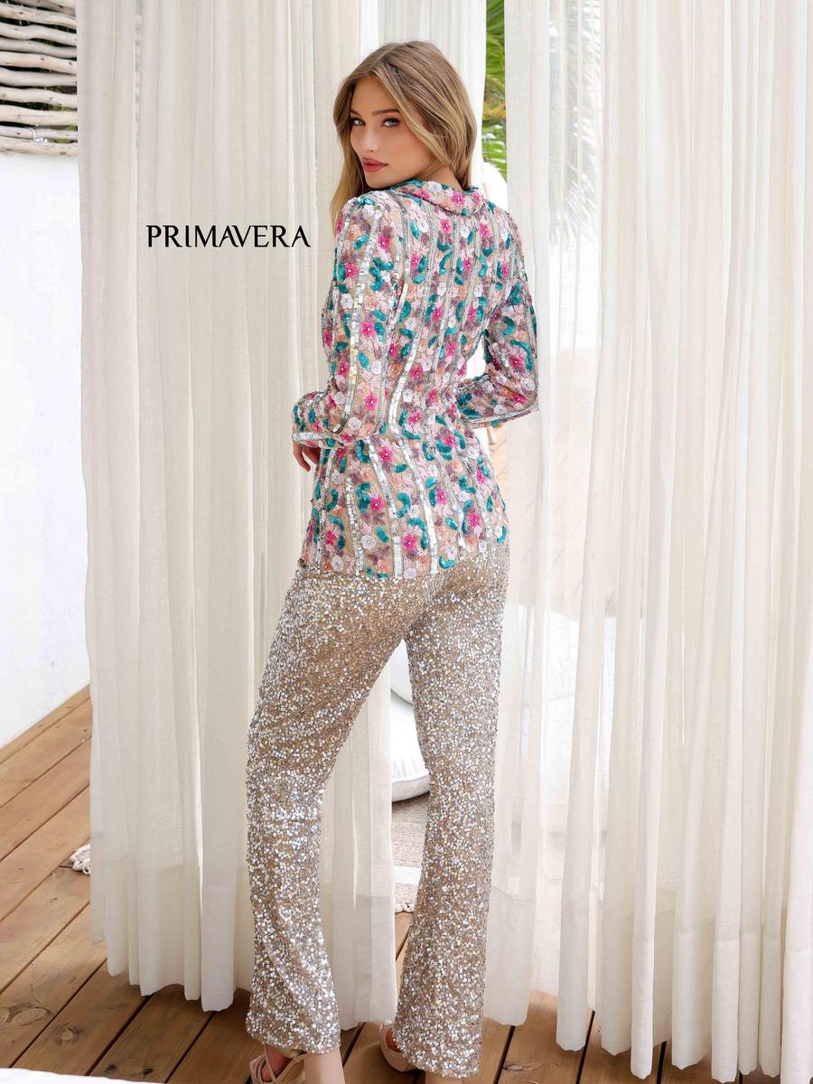 Primavera Couture Long Dress 4388 - Image 2