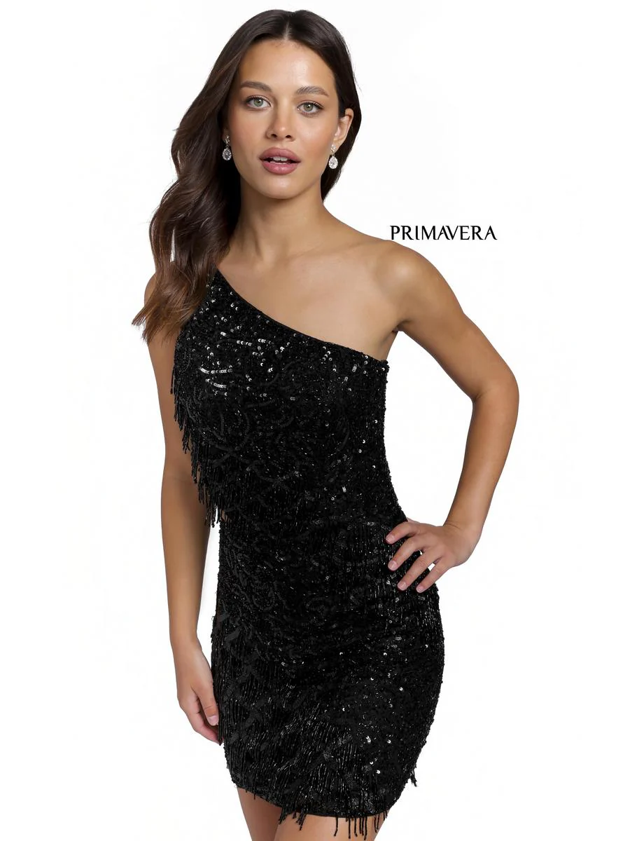 Primavera Couture Short Dress 3836 - Image 14