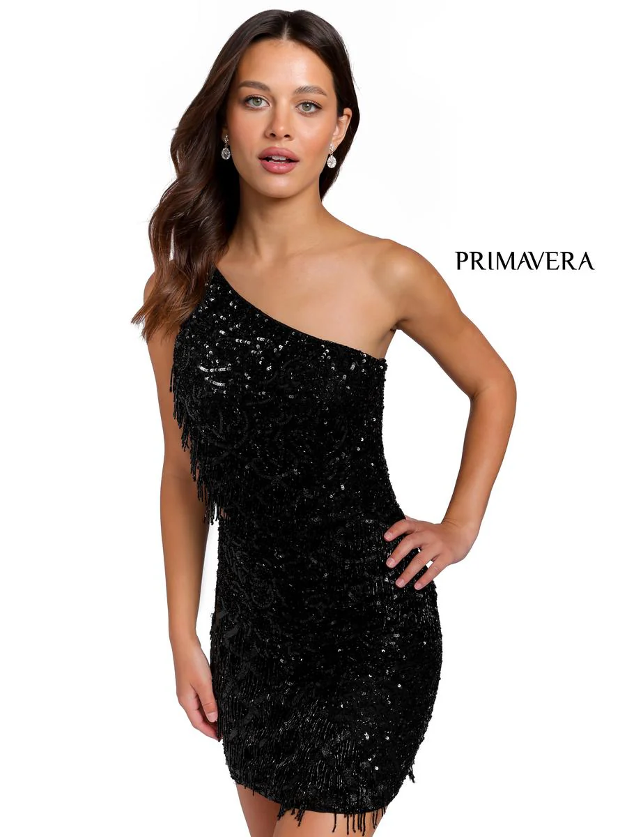 Primavera Couture Short Dress 3836 - Image 3