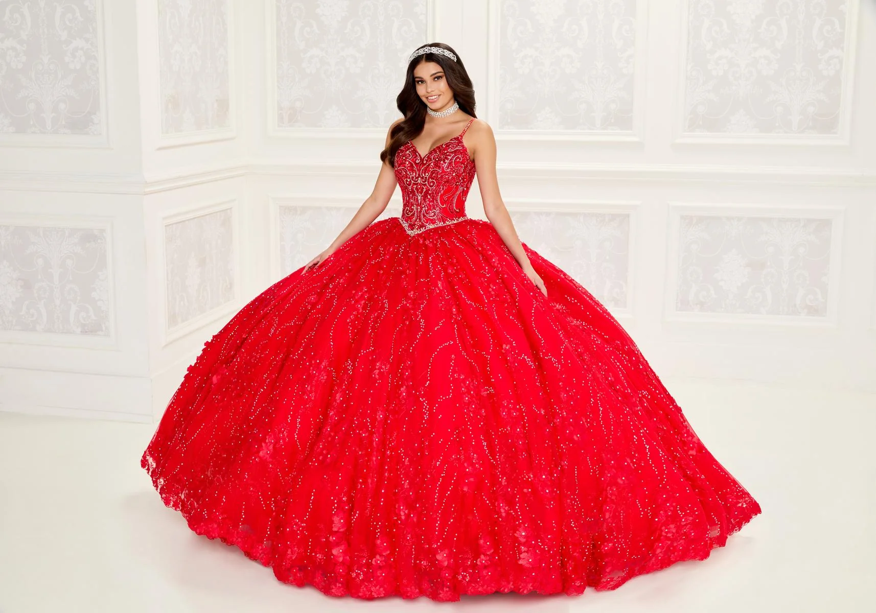 Princesa by Ariana Vara Dress PR12268 - Image 7