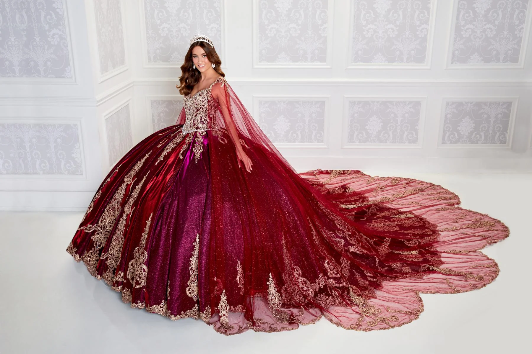 Princesa by Ariana Vara Dress PR22141 - Image 14