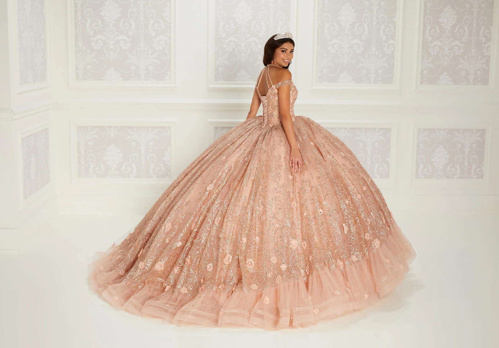 Princesa by Ariana Vara Dress PR22144 - Image 13