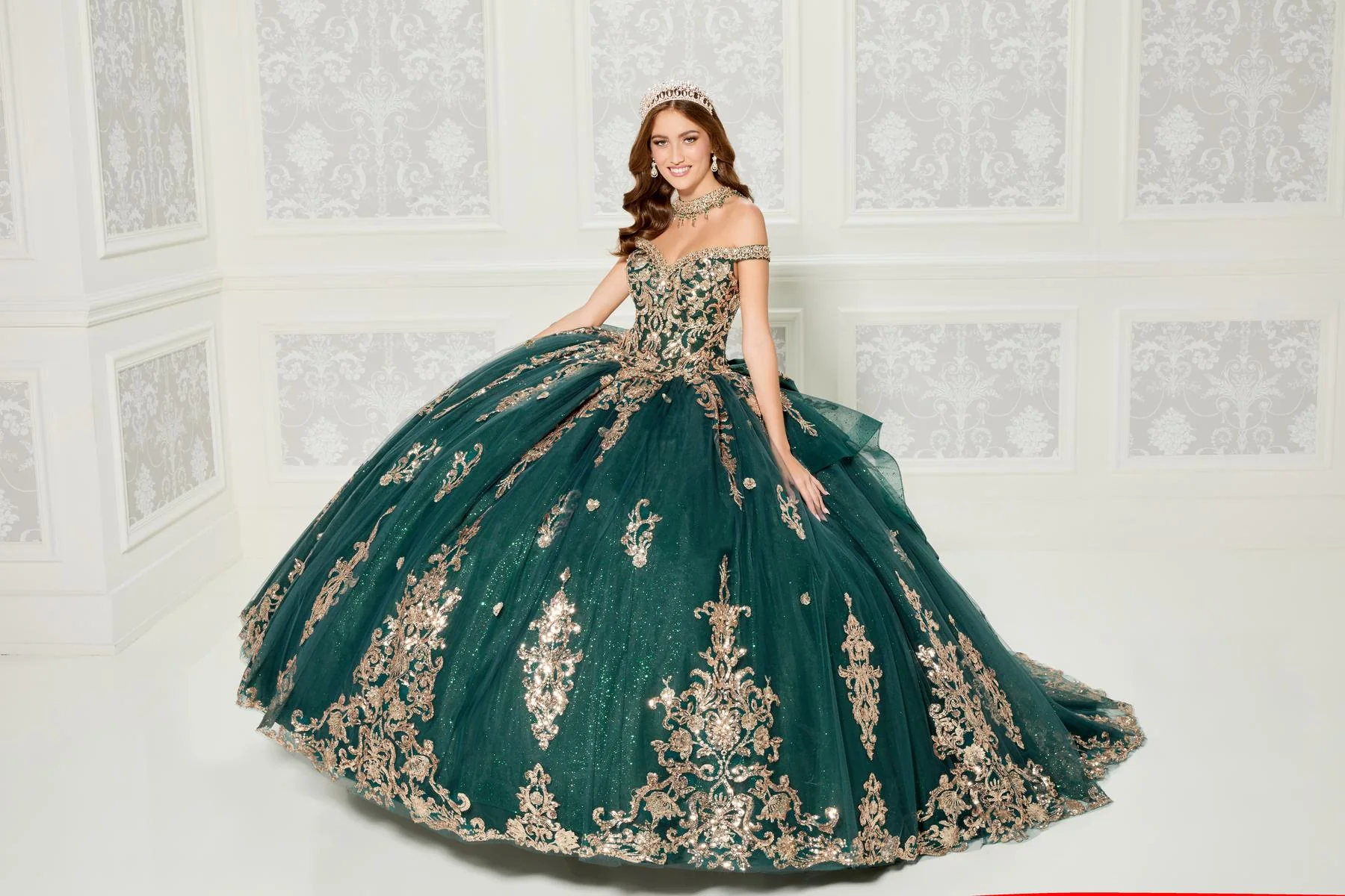 Princesa by Ariana Vara Dress PR30112 - Image 5