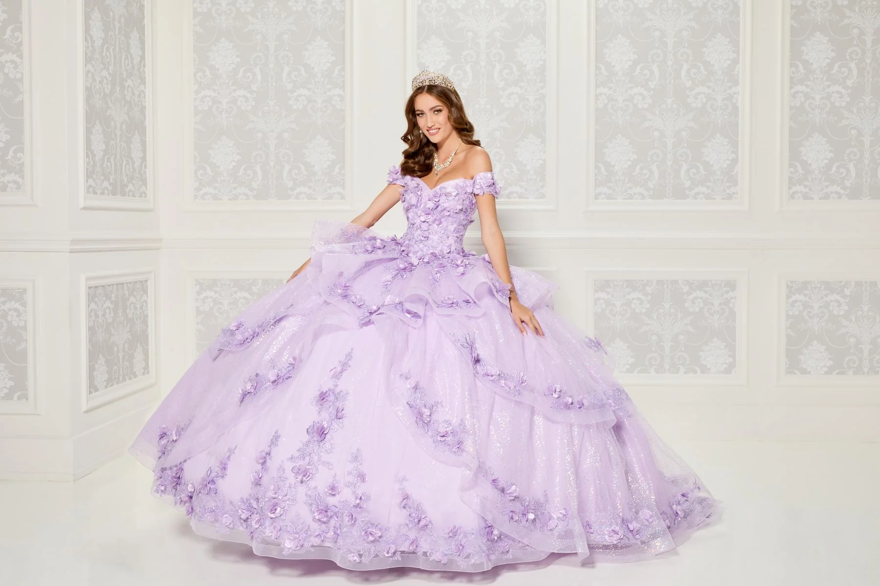 Princesa by Ariana Vara Dress PR30113 - Image 4