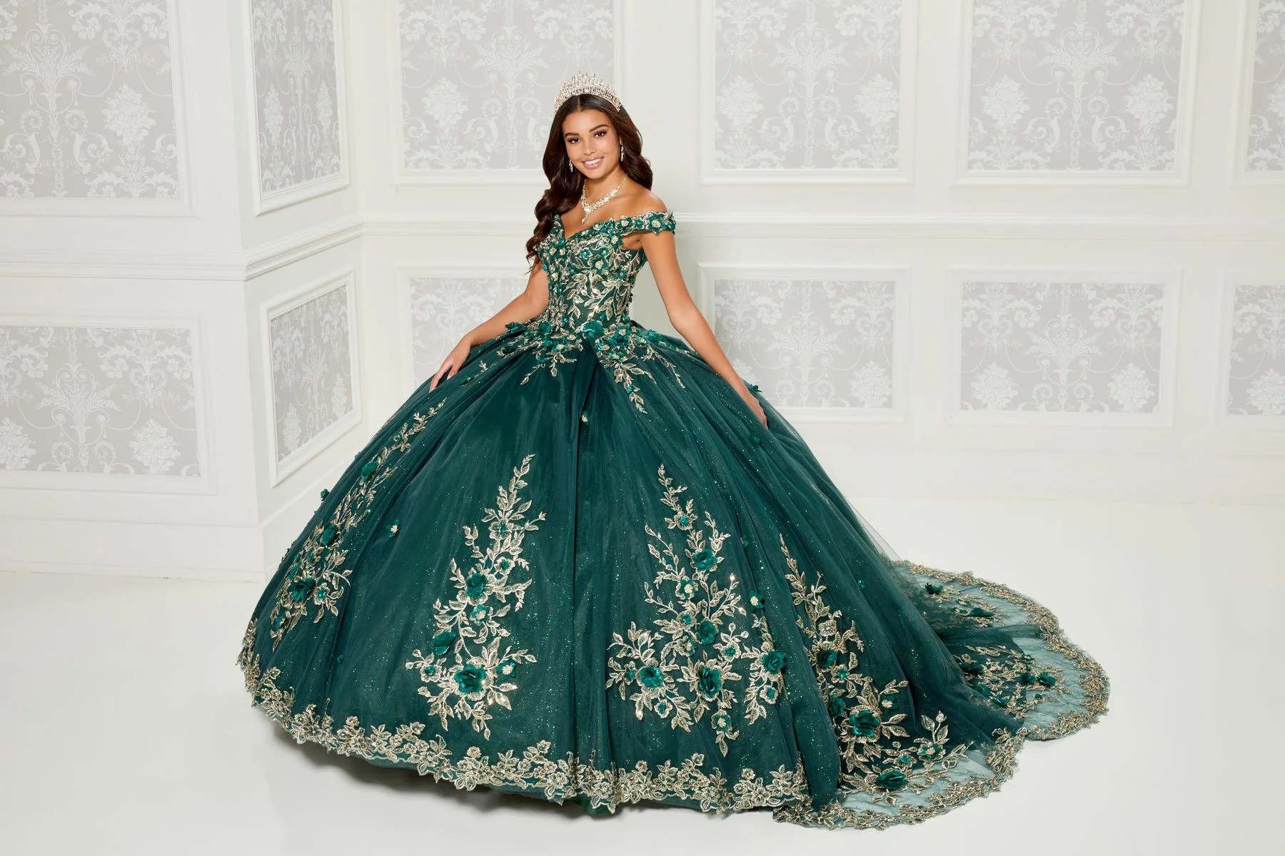 Princesa by Ariana Vara Dress PR30114 - Image 3