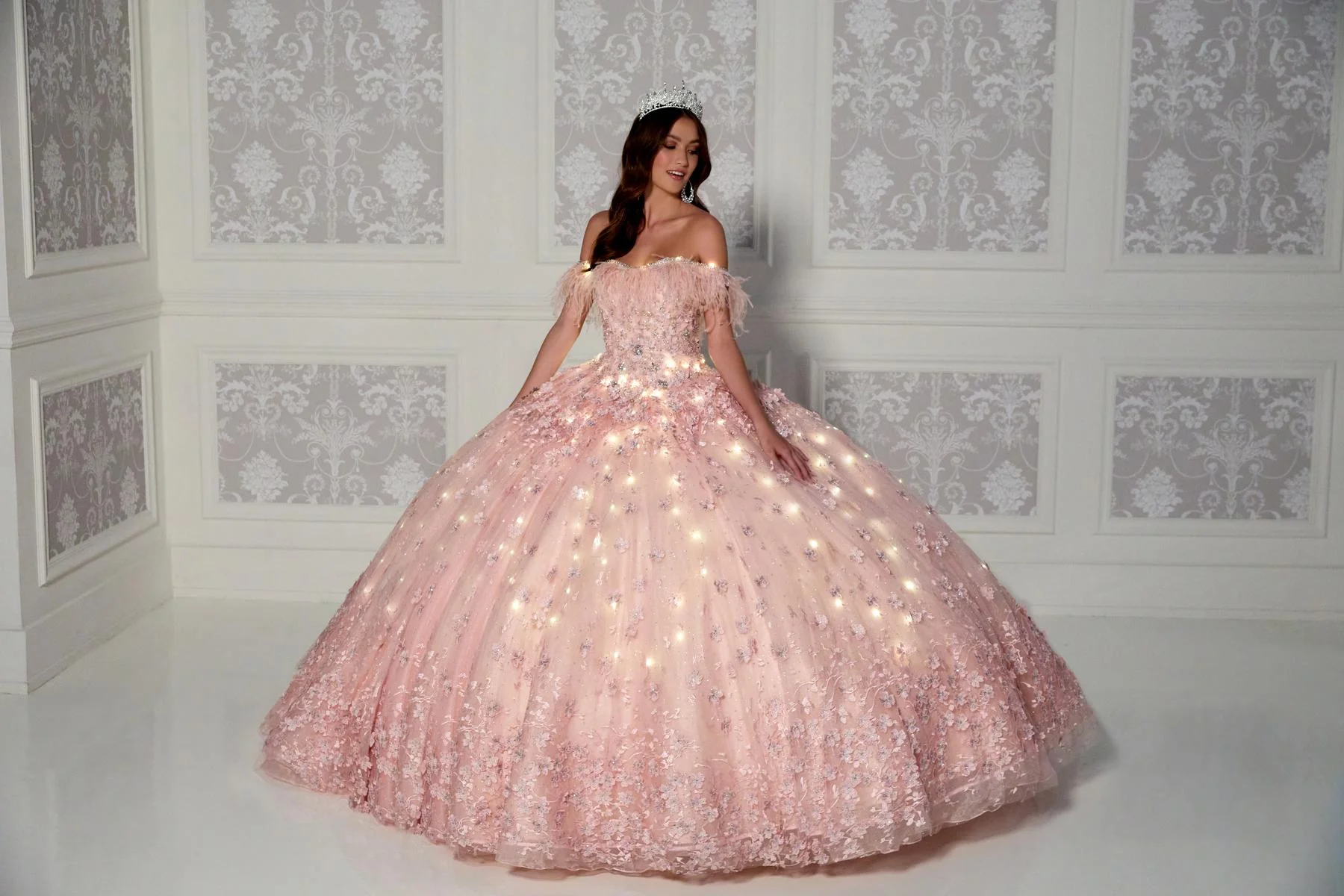 Princesa by Ariana Vara Dress PR30115 - Image 8
